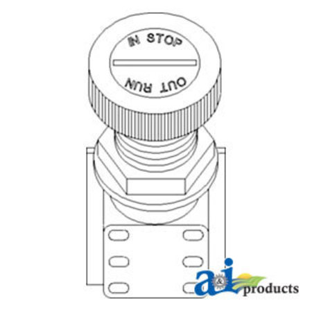 A & I PRODUCTS Switch Ignition 3.75" x4" x2" A-54207DB